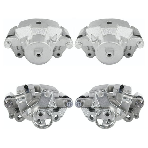 AutoShack Front & Rear Brake Calipers for Chevrolet, Pontiac & Saturn, Malibu 2004-2012 G6 2005-2010 Aura 2007-2009, FWD L4 2.2L 2.4L V6 3.5L 3.6L 3.9L
