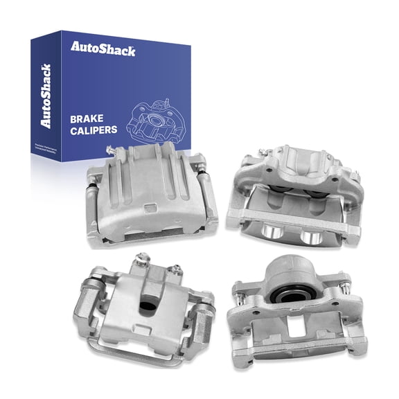 AutoShack Front & Rear Brake Calipers for Chrysler & Dodge, 300 2005-2011 Charger 2006-2010 Magnum 2005-2008, AWD RWD V6 3.5L V8 5.7L