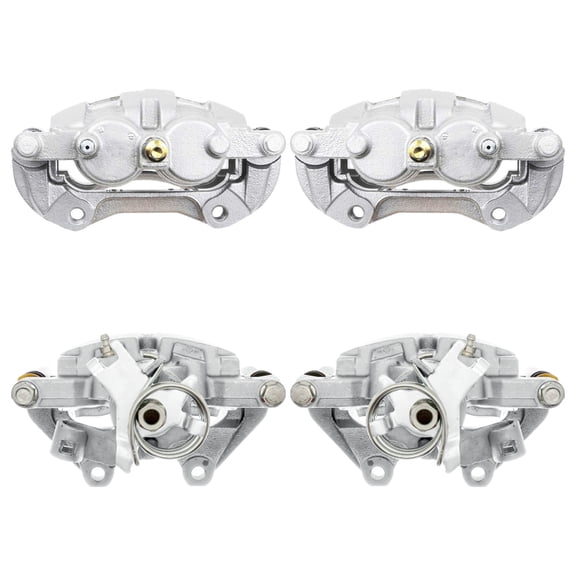 AutoShack Front & Rear Brake Calipers for Buick, Lucerne 2006-2011, FWD V6 3.8L 3.9L