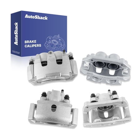 AutoShack Front & Rear Brake Calipers for Dodge, Ram 1500 2006-2008, 4WD RWD V6 3.7L V8 4.7L 5.7L