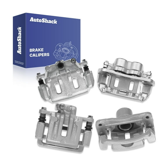 AutoShack Front & Rear Brake Calipers for Chevrolet, Saturn & Pontiac, Equinox 2007-2009 Captiva Sport 2012-2015 Vue 2008-2010 Torrent 2007-2009, FWD AWD L4 2.4L V6 3.0L 3.4L 3.5L 3.6L