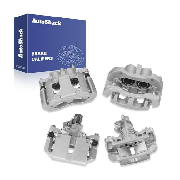AutoShack Front & Rear Brake Calipers for Chevrolet, Impala 2011-2013 Impala Limited 2014-2016, FWD V6 3.5L 3.6L 3.9L