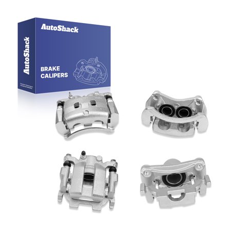 AutoShack Front & Rear Brake Calipers for INFINITI & Nissan, Q50 2014-2023 Q60 2017-2022 Z 2023, AWD RWD L4 2.0L V6 3.0L 3.5L 3.7L