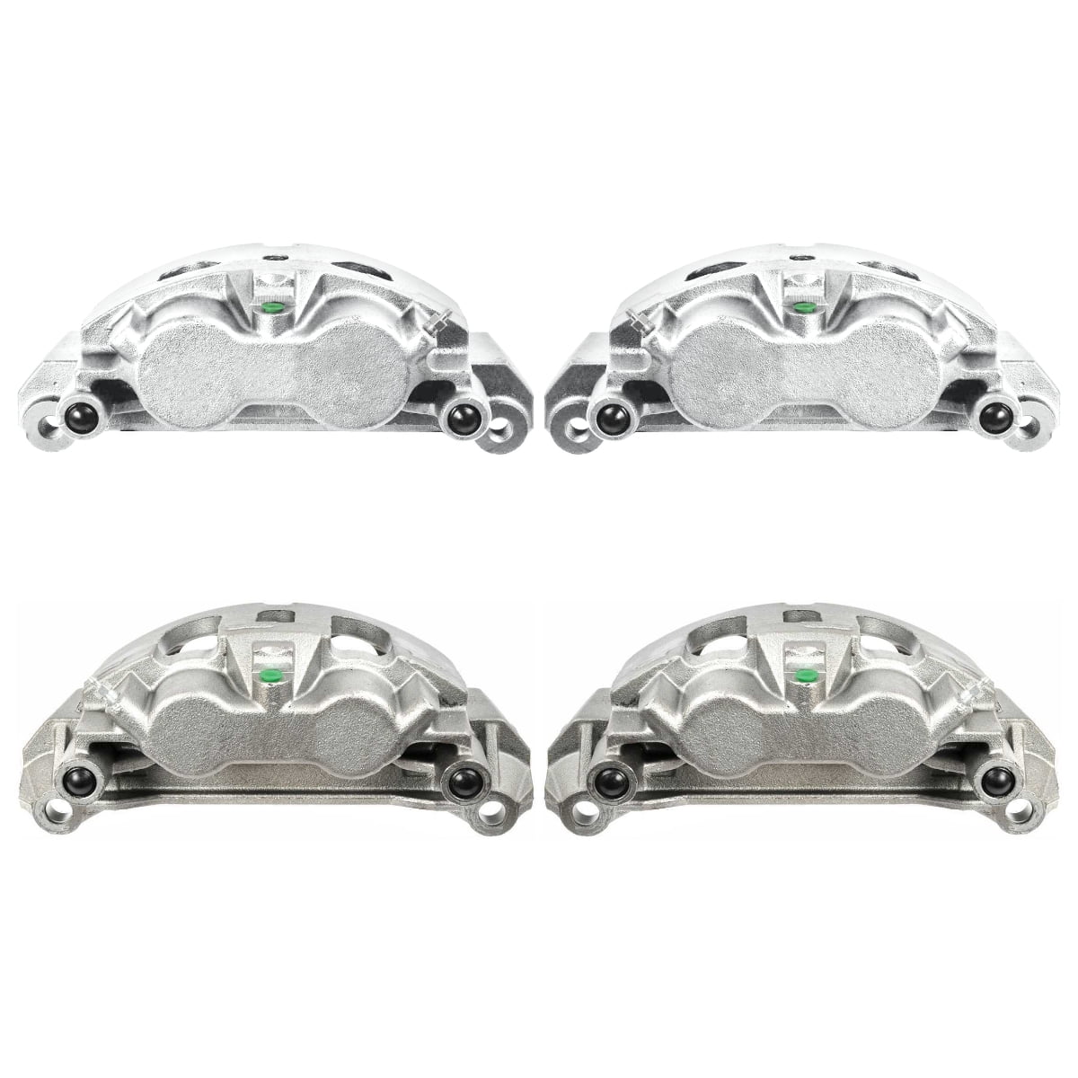 TRQ Rear Brake Caliper For Chevy Silverado 2500/3500HD - Passenger Side With Bracket