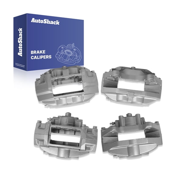 AutoShack Front & Rear Brake Calipers for INFINITI & Nissan, G37 2008-2013 Q50 2016-2020 370Z 2009-2019 Q60 2014-2015, 2017-2022 M37 2011-2013 QX70 2014 FX50 2009-2013, AWD RWD V6 3.0L 3.7L V8 5.0L