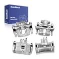 thumbnail image 1 of AutoShack Front & Rear Brake Calipers for Jeep, Dodge & Chrysler, Patriot 2007-2017 Compass 2007-2017 Avenger 2008-2014 200 2011-2014, FWD AWD 4WD L4 2.0L 2.4L V6 2.7L 3.5L 3.6L, 1 of 5