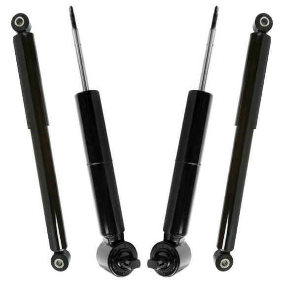 AutoShack Front and Rear Shock Absorber Strut Set of 4 Replacement for 2015 2016 2017 2018 2019 Chevrolet Tahoe Suburban 2015-2019 GMC Yukon XL 5.3L 6.2L V8 4WD RWD