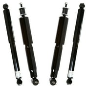 AutoShack Front & Rear Shock Absorbers for Chevrolet & GMC, Silverado 1500 1999-2006 Sierra 1500 1999-2006, RWD V6 4.3L V8 4.8L 5.3L 6.0L