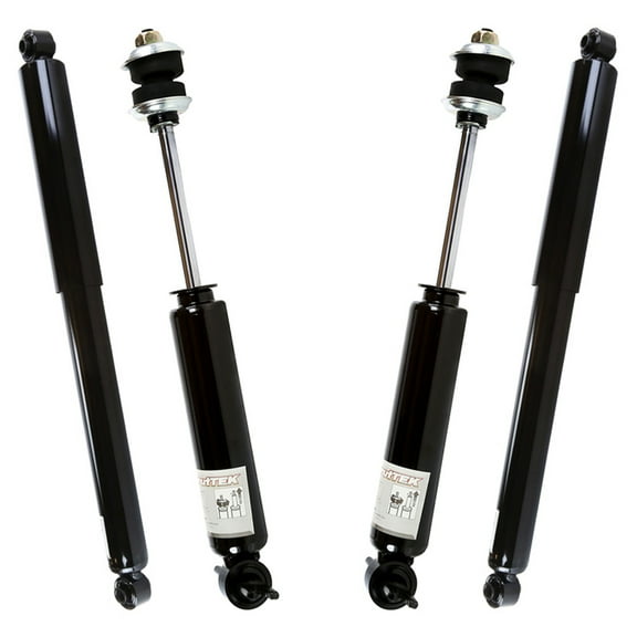 AutoShack Front & Rear Shock Absorbers Replacement for 2002-2008 Dodge Ram 1500 4-PC Set