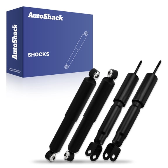 AutoShack Front & Rear Shock Absorbers for Chevrolet & GMC, Silverado 1500 1999-2006 Sierra 1500 1999-2006, 4WD AWD V6 4.3L V8 4.8L 5.3L 6.0L