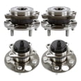 thumbnail image 1 of AutoShack Front and Rear Wheel Bearing Hub Assembly with ABS Set of 4 Replacement for 2008 2009 2010 2011 2012 2013 2014 2015 Scion xB 2.4L FWD 5-Lug HB4X0023, 1 of 4