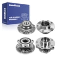 thumbnail image 1 of AutoShack Front & Rear Wheel Hub Bearing Assemblies with ABS Replacement for 2013-2016 Dodge Dart 4-PC Set, 1 of 5