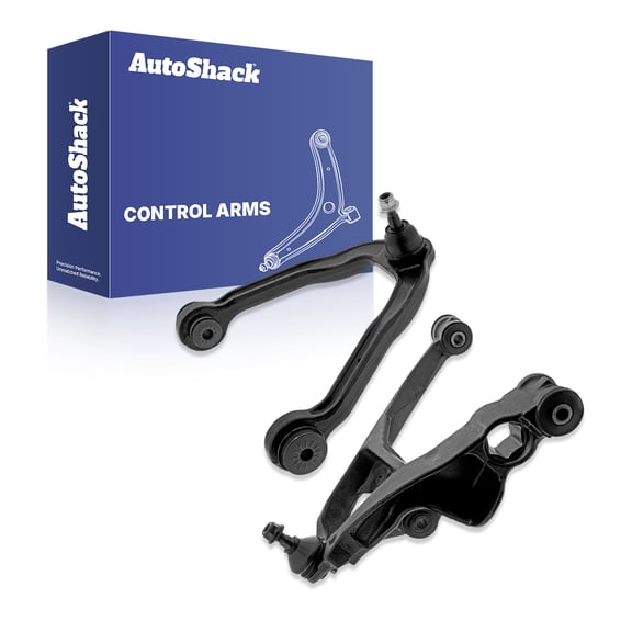 AutoShack Front Right Control Arms and Ball Joint with Bushings | Replacement for 2003-2014 Chevrolet Express 1500 2007 Chevrolet Silverado 1500 Classic 2007 GMC Sierra 1500 Classic | 2-PC