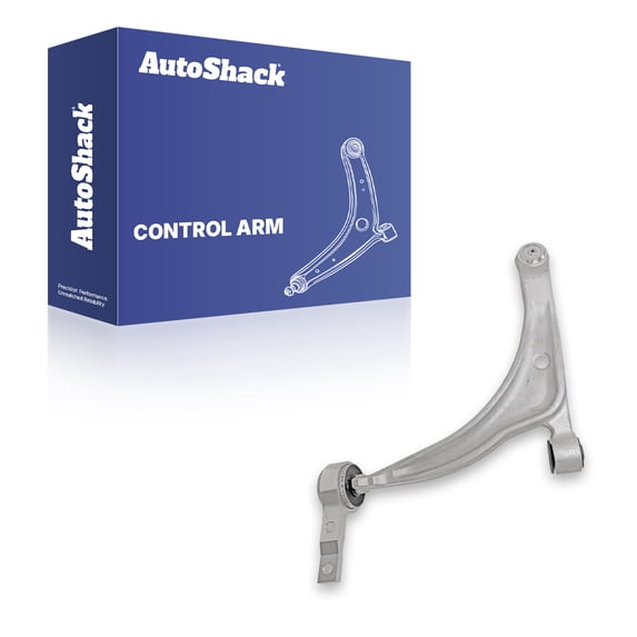 AutoShack Front Right Lower Control Arm and Ball Joint with Bushings for Nissan, Altima 2002-2006 Maxima 2004-2008, FWD L4 2.5L V6 3.5L