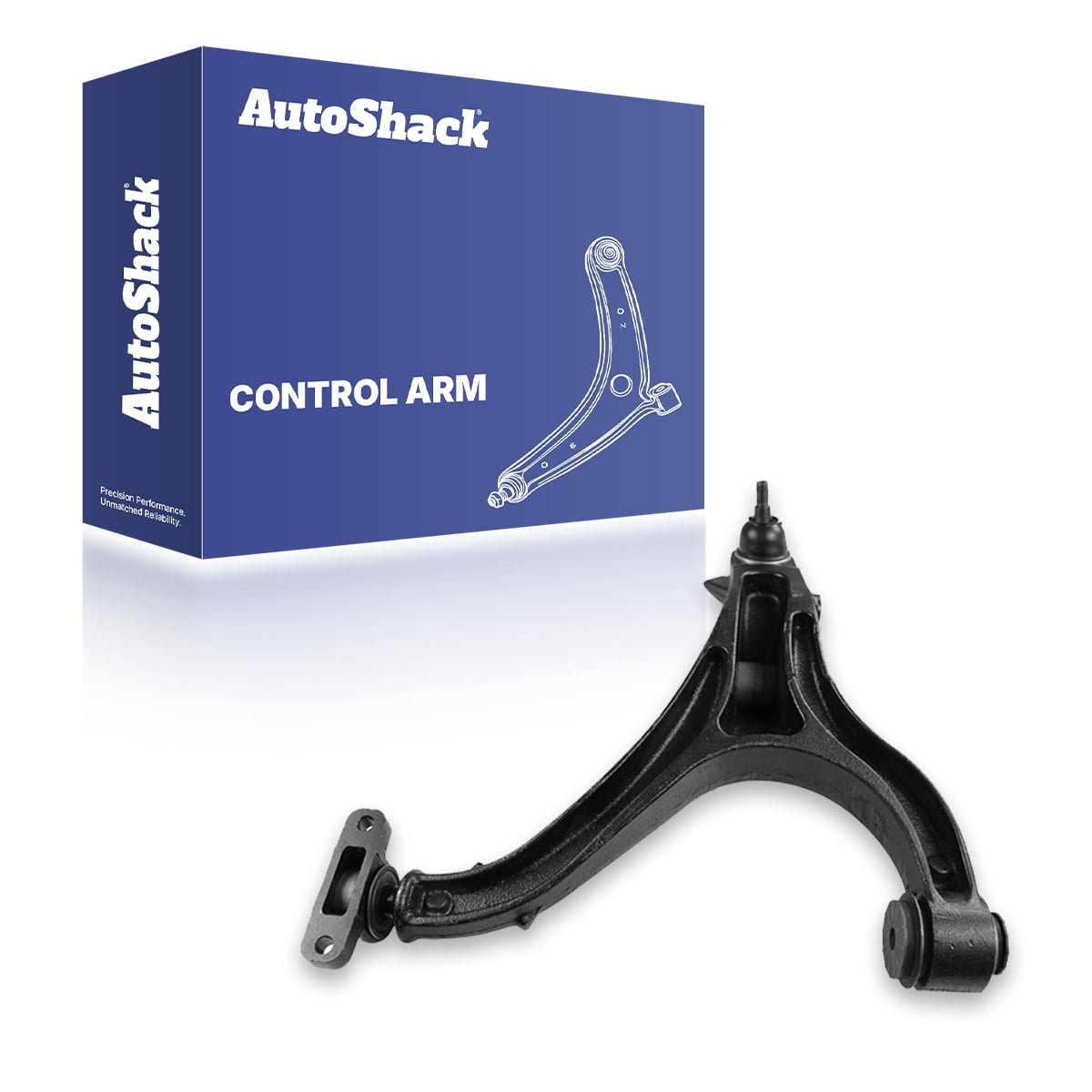 AutoShack Front Right Lower Control Arm and Ball Joint with Bushings for Jeep, Grand Cherokee 2005-2010 Commander 2006-2010, 4WD RWD AWD V6 3.0L 3.7L V8 4.7L 5.7L 6.1L