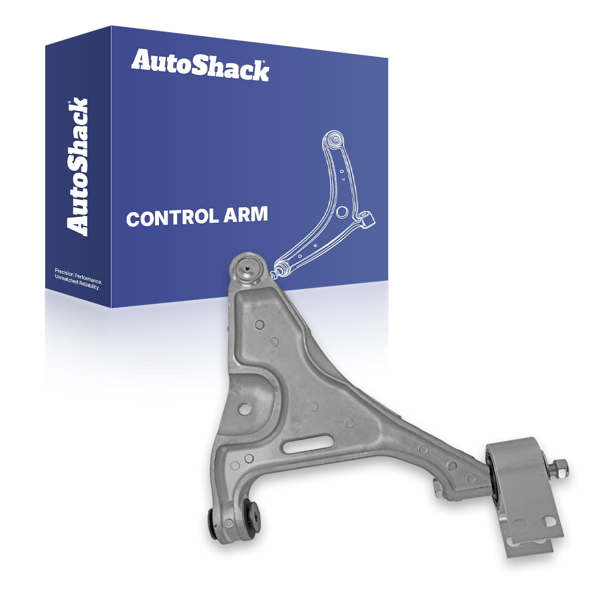 AutoShack Front Right Lower Control Arm and Ball Joint with Bushings for Buick & Cadillac, Lucerne 2006-2011 DTS 2006-2011, FWD V6 3.8L 3.9L V8 4.6L