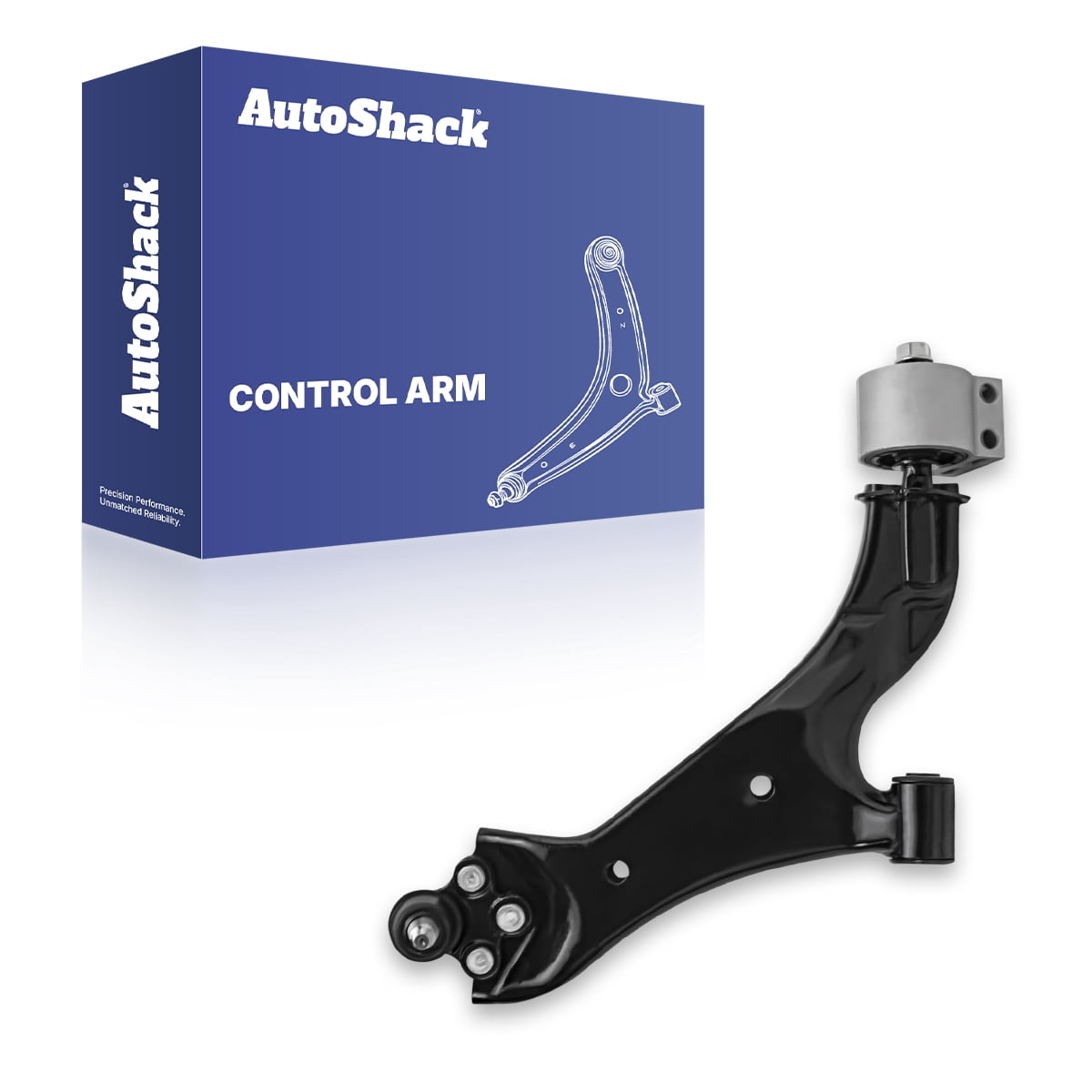AutoShack Front Right Lower Control Arm and Ball Joint with Bushings for Chevrolet & GMC, Equinox 2010-2017 Terrain 2010-2017, AWD FWD L4 2.4L V6 3.0L 3.6L