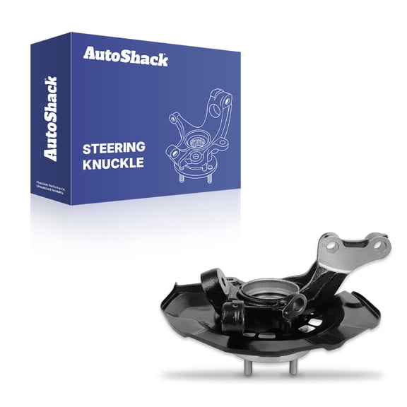 AutoShack Front Loaded Steering Knuckle and Wheel Hub Bearing Assembly - Passenger Side for Toyota, Sienna 2004-2010, FWD V6 3.3L 3.5L - without ABS