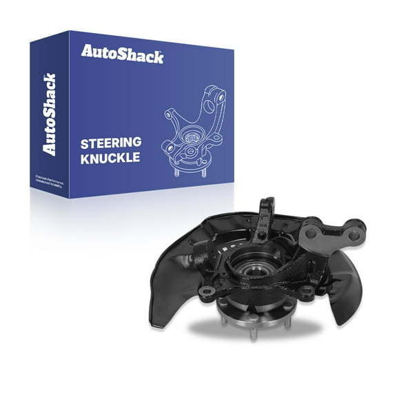 AutoShack Front Loaded Steering Knuckle and Wheel Hub Bearing Assembly - Passenger Side for Toyota & Lexus, Highlander 2008-2017 RX350 2010-2015, AWD FWD L4 2.7L V6 3.3L 3.5L - with ABS