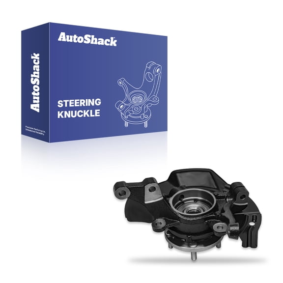AutoShack Front Loaded Steering Knuckle and Wheel Hub Bearing Assembly - Passenger Side for Hyundai, Sonata 2011, FWD L4 2.4L - with ABS