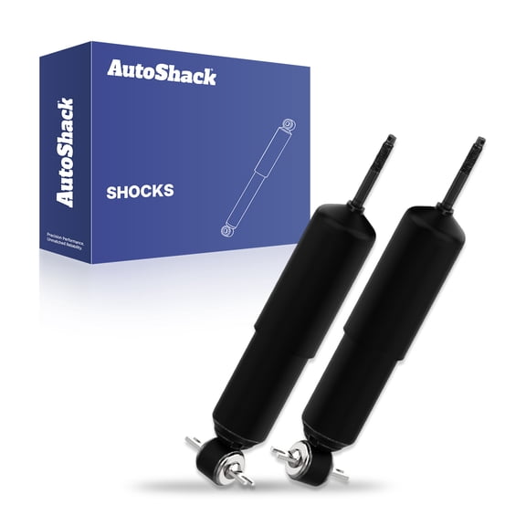 AutoShack Front Shock Absorbers - Driver and Passenger Side for Dodge, Ram 1500 2002-2008, RWD V6 3.7L V8 4.7L 5.7L 5.9L