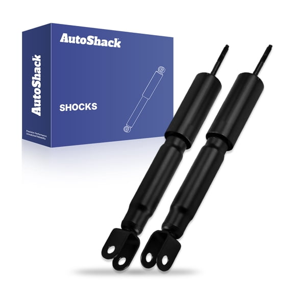 AutoShack Front Shock Absorbers - Driver and Passenger Side for Chevrolet & GMC, Silverado 1500 1999-2006 Sierra 1500 1999-2006 Tahoe 2000-2006 Yukon 2000-2006, 4WD RWD AWD V6 4.3L V8 4.8L 5.3L 6.0L