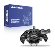 AutoShack Front Loaded Steering Knuckle and Wheel Hub Bearing Assembly - Driver Side for Toyota, Corolla 2003-2008, FWD L4 1.8L - with ABS