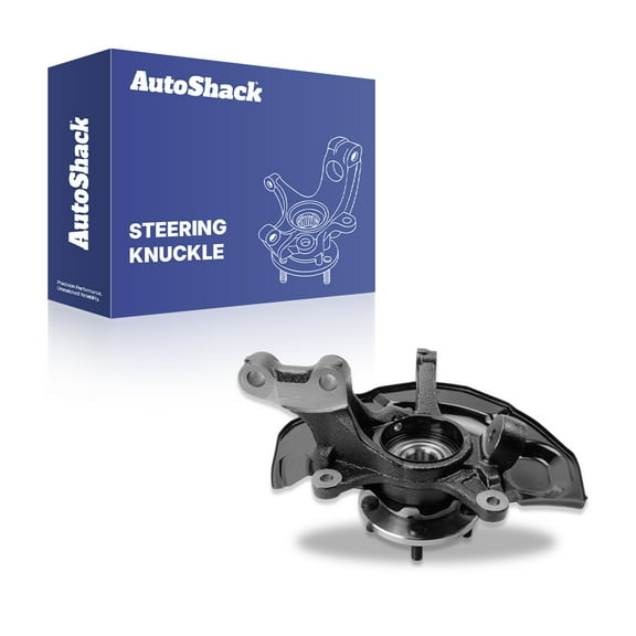 AutoShack Front Steering Knuckle & Wheel Bearing Hub Assembly Right Replacement for 2004-2010 Toyota Sienna 1-PC