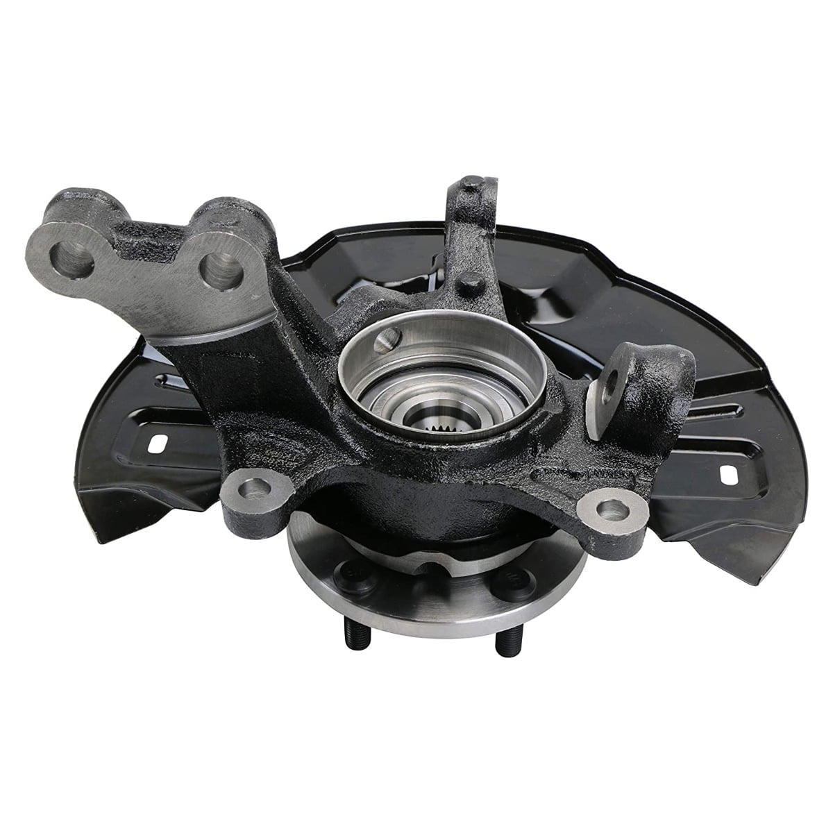 AutoShack Front Steering Knuckle and Wheel Bearing Hub Assembly 5 Lugs  Passenger Side Replacement for 2009 2010 2011 2012 2013 Toyota Matrix 2.4L  FWD