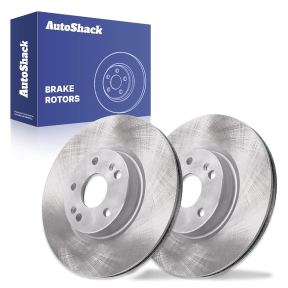 AutoShack Front Vented Brake Rotors 2-PC Set Replacement for 2021-2025 Hyundai Elantra 2023-2025 Kia Niro 2024-2025 Hyundai Kona 2025 Kia K4 11.02" (280 mm)