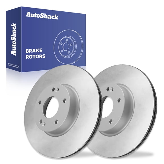 AutoShack Front Brake Rotors for Kia & Hyundai, Niro 2017-2022 Ioniq 2017-2022, FWD L4 1.6L - 11.02" (280 mm), 5-Lug
