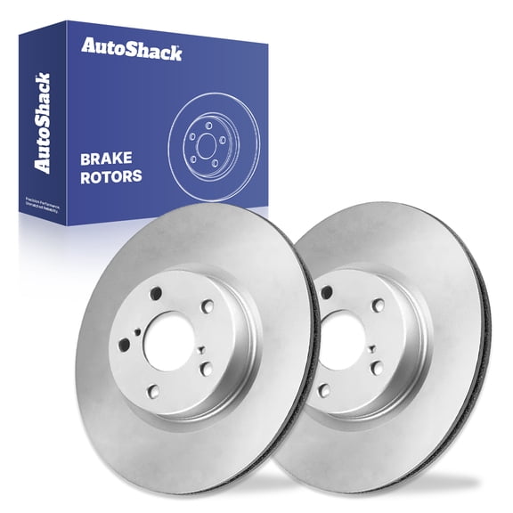 AutoShack Front Brake Rotors for Subaru, Impreza 2017-2023, AWD H4 2.0L - 10.9" (276.8 mm), 5-Lug