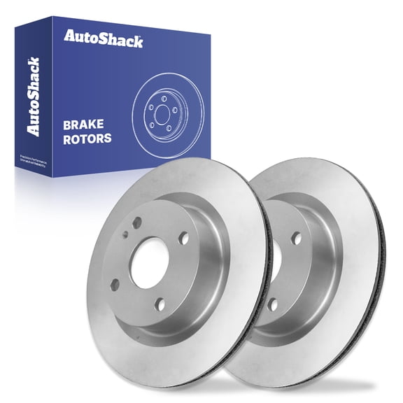 AutoShack Front Brake Rotors for Mazda & Fiat, MX-5 Miata 2016-2024 124 Spider 2017-2020, RWD L4 1.4L 2.0L - Coated - ArmorStop - 11.02" (280 mm), 4-Lug
