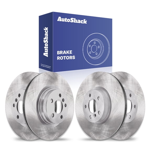 AutoShack Front & Rear Brake Rotors for Mini & BMW, Cooper Countryman 2017-2019, 2024 X1 2024-2025 Cooper Clubman 2017-2019 Countryman 2025, AWD FWD L3 1.5L L4 2.0L
