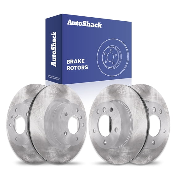 AutoShack Front & Rear Brake Rotors for BMW, 328i 2012-2015 320i 2013-2018 328d 2014-2018, RWD L4 2.0L