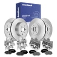 thumbnail image 1 of AutoShack Front & Rear Brake Rotors, Ceramic Pads & Calipers for Nissan, Maxima 2009-2014, 2016-2018, FWD V6 3.5L, 1 of 5