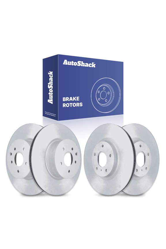 Front & Rear Brake Rotors for Nissan, Maxima 2009-2014, 2016-2018, 2020-2023, FWD V6 3.5L - Coated - ArmorStop