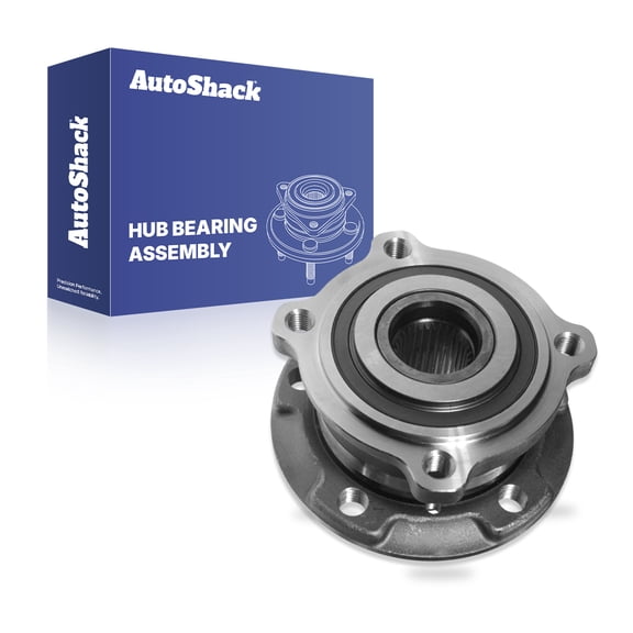 AutoShack Front Wheel Hub Bearing Assembly with ABS | Replacement for 2007-2016 BMW X5 2008-2016 BMW X6 | 1-PC