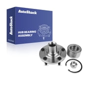AutoShack Front Wheel Bearing and Hub Repair - Driver or Passenger Side for Jeep & Dodge, Patriot 2007-2013 Caliber 2007-2012 Compass 2007-2013, FWD AWD 4WD L4 1.8L 2.0L 2.4L - 5-Lug, Without ABS