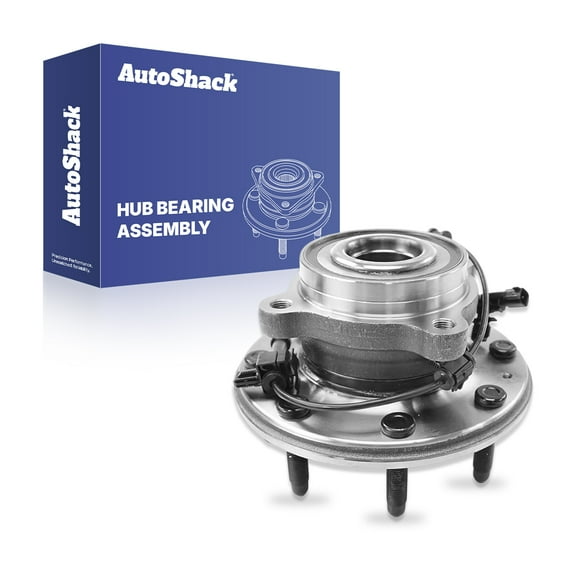 AutoShack Front Wheel Hub Bearing Assembly Left or Right with ABS Replacement for 2011-2019 Chevrolet Silverado 2500 HD 2011-2019 GMC Sierra 2500 HD 1-PC