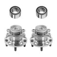 thumbnail image 1 of AutoShack Front Wheel Bearings and Rear Wheel Bearing Hub Assembly 5 Lugs with ABS Set Replacement for Hyundai Veloster Elantra GT Elantra Coupe Kia Forte Koup 2014-2018 Forte5 FWD HUB030400611, 1 of 2
