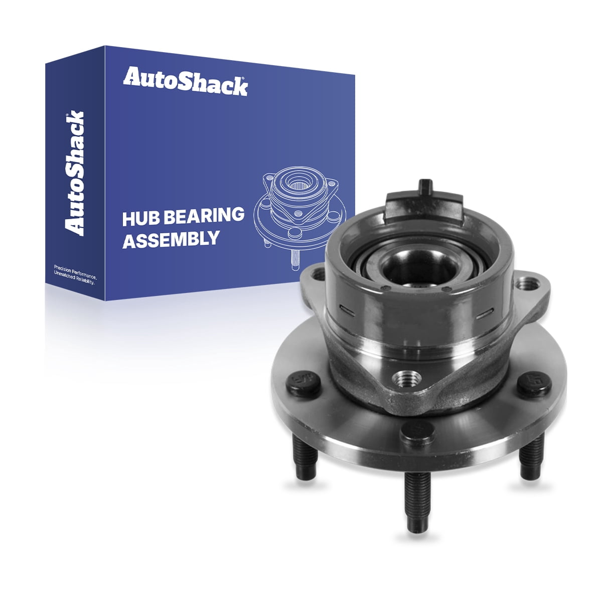 AutoShack Front Wheel Hub Bearing Assembly with ABS | Replacement for 2005-2010 Chevrolet Cobalt 2006-2011 Chevrolet HHR 2003-2007 Saturn Ion | 1-PC