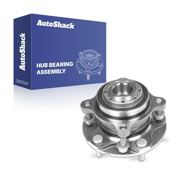 AutoShack Front Wheel Hub Bearing Assembly with ABS | Replacement for 2007-2021 Toyota Tundra | 1-PC