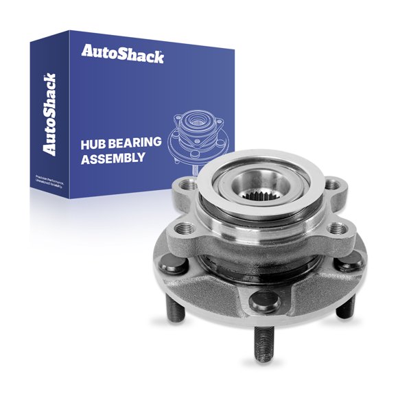 AutoShack Front Wheel Hub Bearing Assembly - Driver or Passenger Side for Nissan, Rogue 2008-2013 Sentra 2007-2012 Rogue Select 2014-2015, AWD FWD L4 2.5L - 5-Lug, With ABS