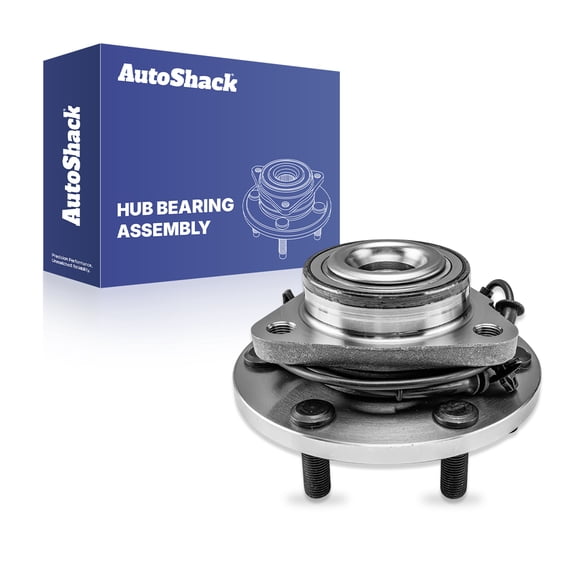 AutoShack Front Wheel Hub Bearing Assembly - Driver or Passenger Side for Nissan & INFINITI, Armada 2017-2022 QX80 2014-2021 QX56 2011-2013, 4WD RWD AWD V8 5.6L - 6-Lug, With ABS