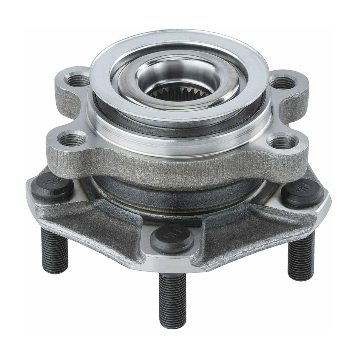 AutoShack Front Wheel Hub Bearing Assembly with ABS | Replacement for 2013-2019 Nissan Sentra | 1-PC