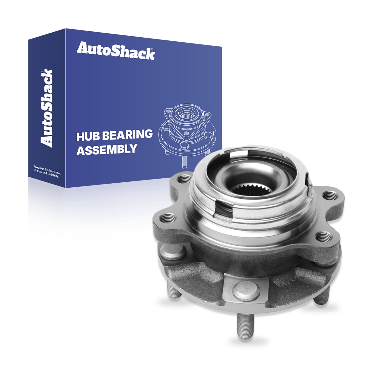 2x Front Wheel Bearings Hub Assembly – For Infiniti Q50 Q60 QX50 FX35 FX45 (ABS)