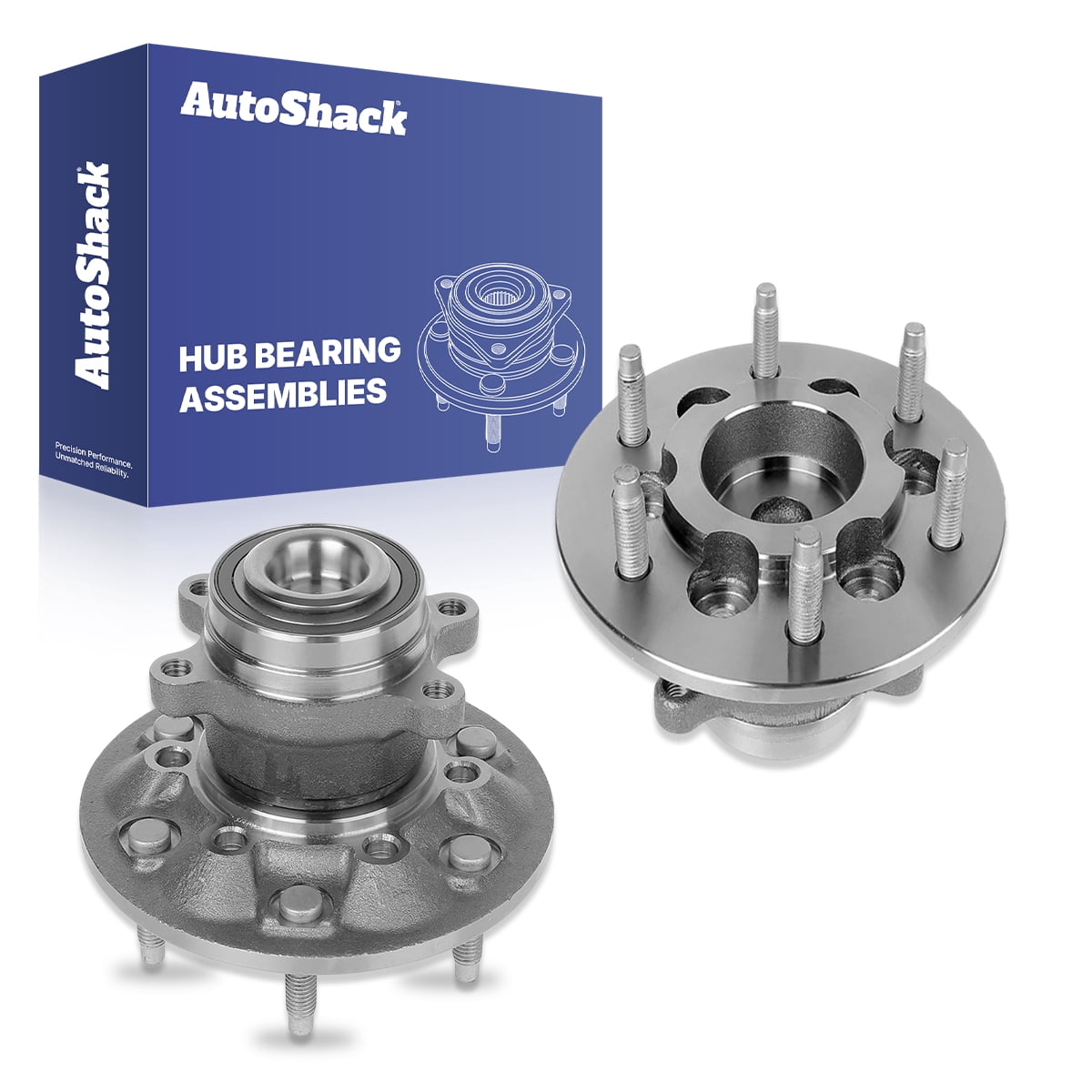 AutoShack Front Wheel Hub Bearing Assemblies - Driver and Passenger ...