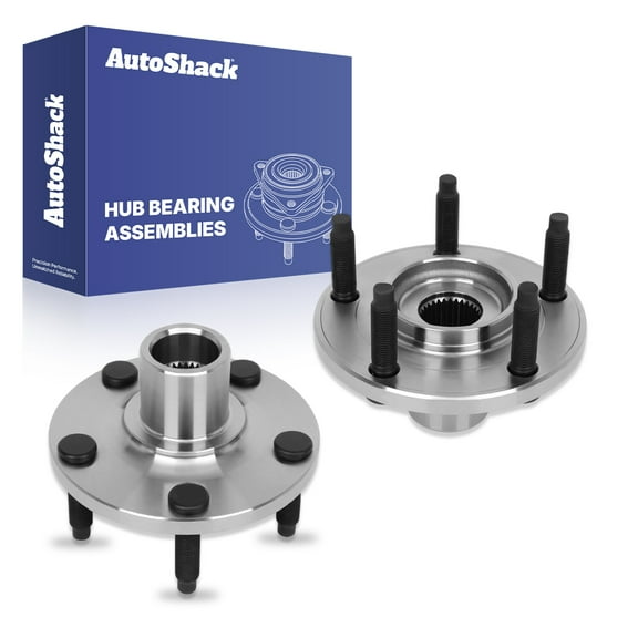 AutoShack Front Wheel Hub Bearing Repair Kit without ABS| Replacement for 2011-2014 Ford Edge 2011-2015 Lincoln MKX | 2-PC
