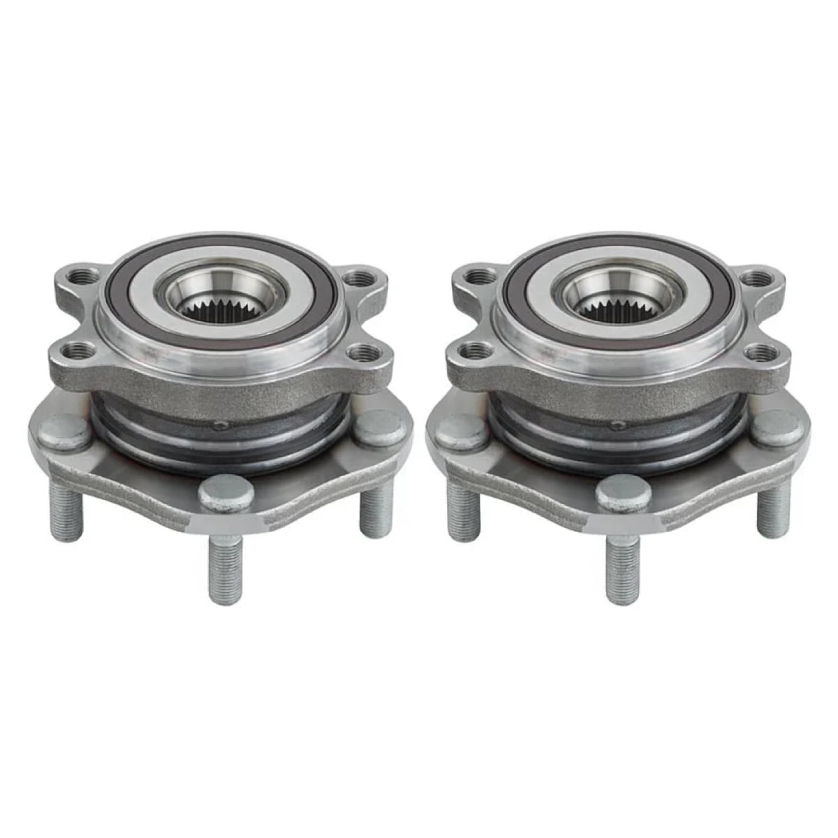 AutoShack Front Wheel Hub Bearing Assemblies with ABS| Replacement for 2014-2023 Nissan Rogue 2017-2022 Nissan Rogue Sport | 2-PC